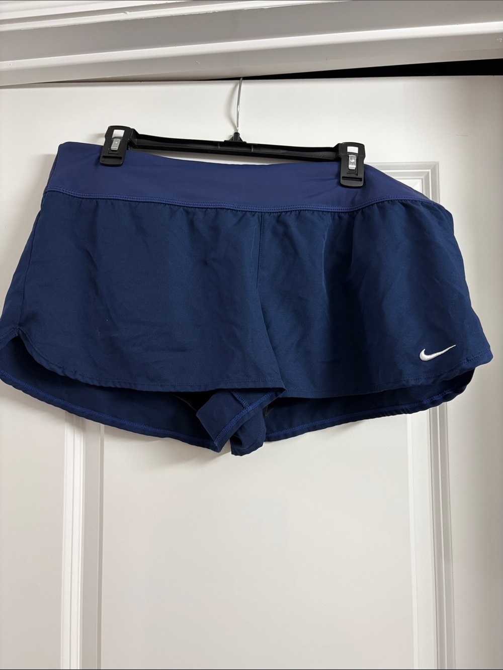 Nike navy swim shorts